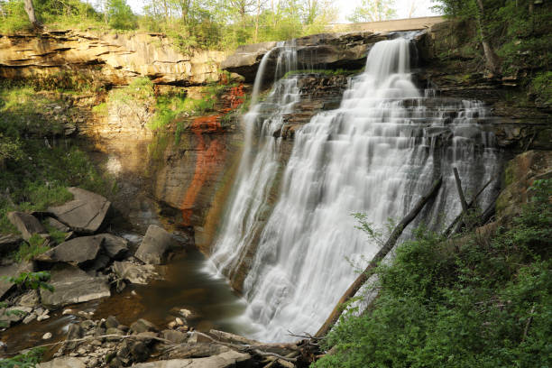 istock Brandywine Falls at Cuyahoga Valley 1321376999