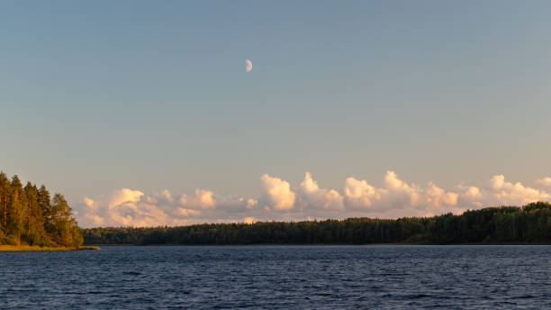 The look of lakes in Alberta Canada