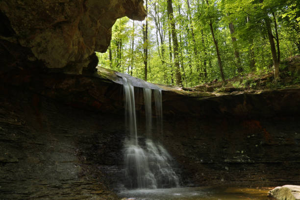 istock Blue Hen Falls at Cuyahoga Valley 1321378220