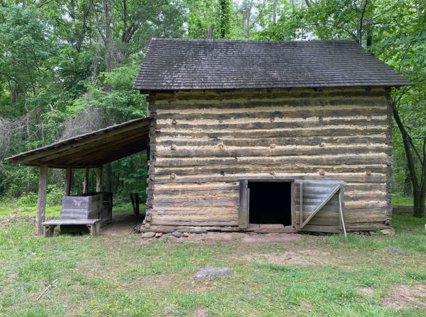 istock Abandoned tobacco shed. 1321386795