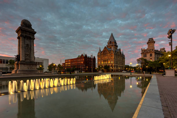 istock Clinton Square, Syracuse New York 1321398916