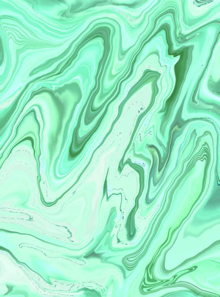 istock Green marble texture. Liquid shiny texture. Luxury design of backgrounds, banners, flyers, invitations, postcards, packaging 1321401192