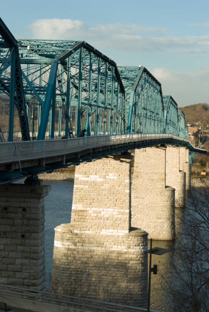 istock Pedestrian Bridge in Chattanooga 1321401395