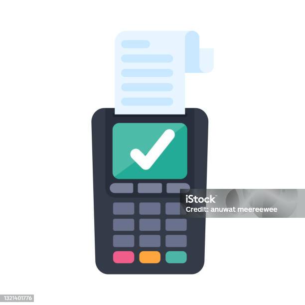 クレジットカードスワイプマシン現金の代わりにクレジットカードの購入にお金を費やしています - POSシステムのベクターアート素材や画像を多数ご用意 - POSシステム, アイコン, イラストレーション