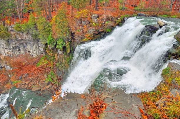 istock Waterfalls-Chittenango Falls-167 Foot Drop- New York- 1321407743