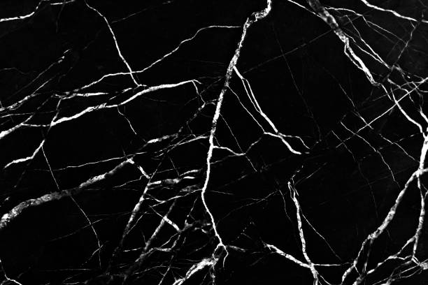 istock Dark texture marble black nature abstract floor background 1321408438