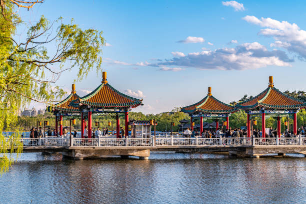 istock The scenery of Nanhu Park 1321411136