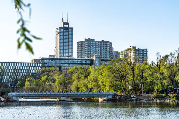 istock The scenery of Nanhu Park 1321411242