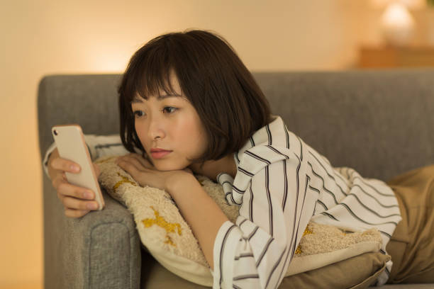 istock Young woman spending time at home 1321416670