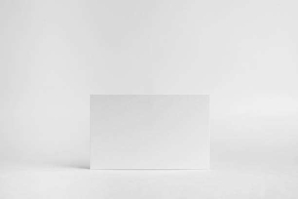 istock front view of white business card on white 1321416712