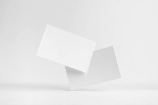 istock front view of white business card on white 1321416732