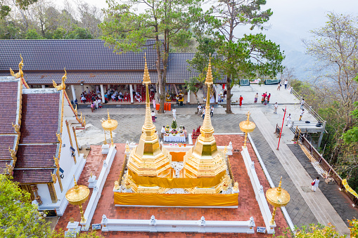Shwedagon pagoda in Yangon, Burma