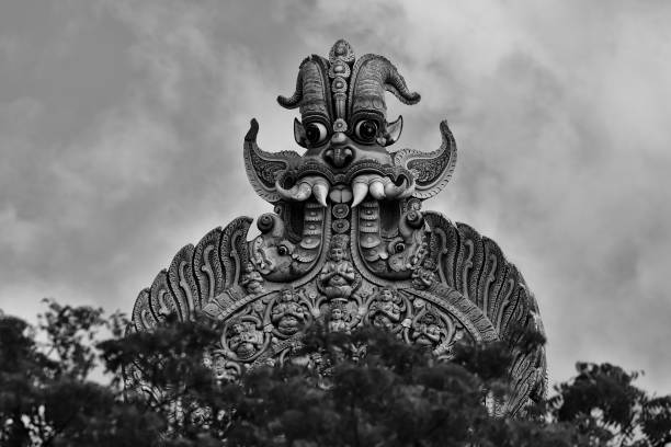 istock Keertimukha on gopuram in Madurai 1321422585