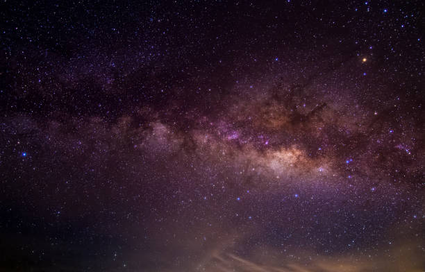 istock beautiful milky way in dark night 1321423426