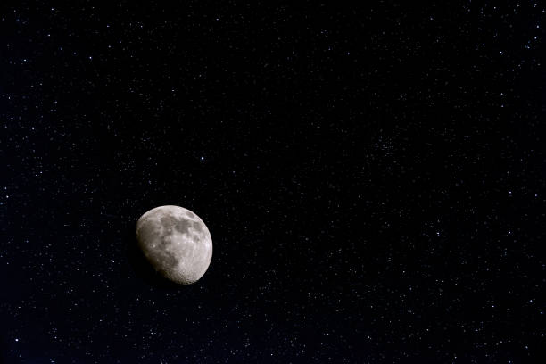istock Dark night starry sky and galaxy in outer space universe background 1321426324