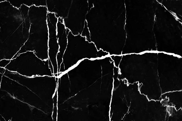 istock Vein seamless patterns of black marble  texture background 1321435815