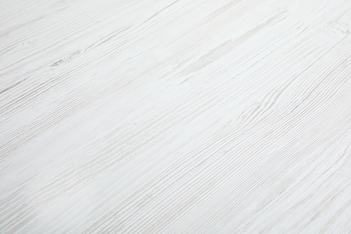 Texture of white wooden surface as background, closeup