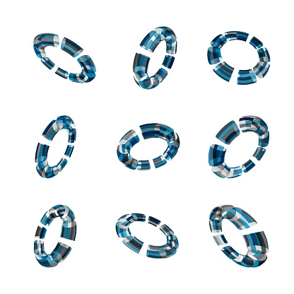 Dynamic ring icon collection