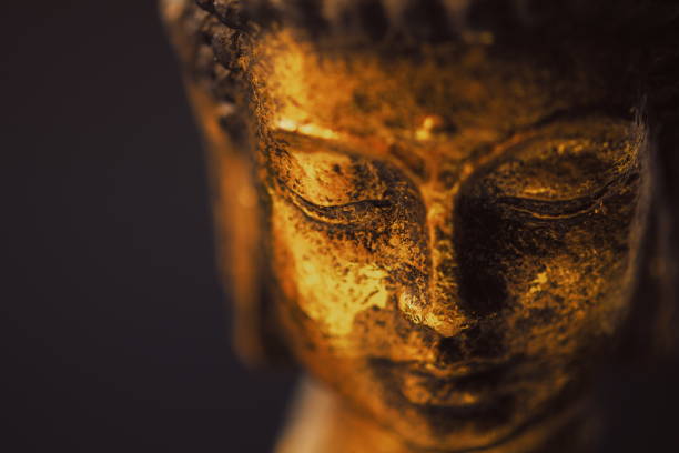 istock golden buddha statue meditation your text here 1321442931