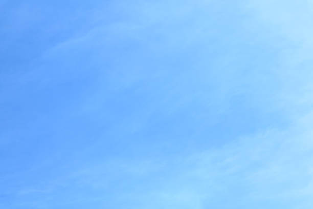 istock Light Blue Sky with Cirrostratus Clouds 1321442953