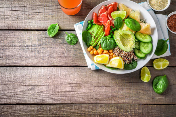 istock Healthy and nutritious vegetarian lunch 1321448125