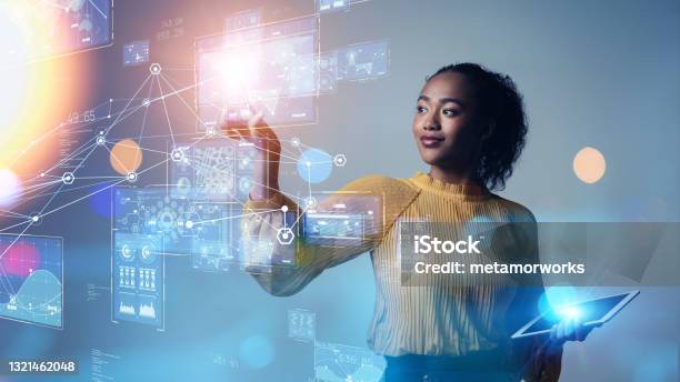 Digital Transformation Concept System Engineering Binary Code Programming Stock Photo - Download Image Now