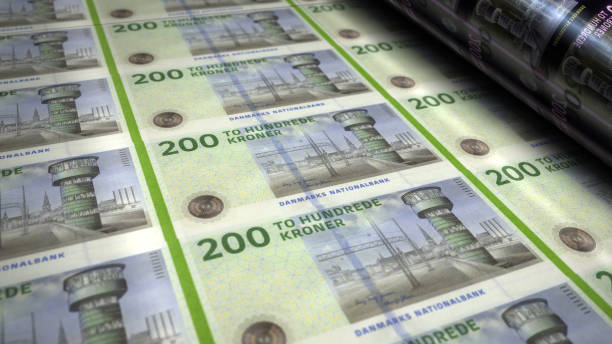istock Danish krona money banknotes pack illustration 1321462825