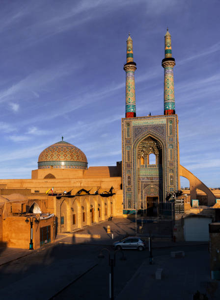 The Jameh Mosque, Yazd, Iran.