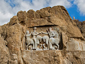 The Naqsh-e Rajab is an archaeological site in Fars Province of Iran.