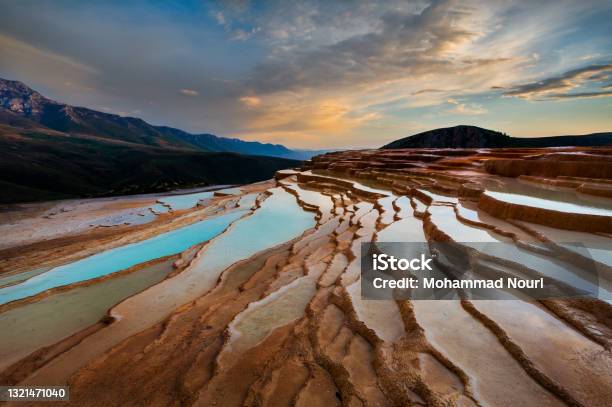 Badabe Surt Spring Is A Natural Site In Mazandaran Province 95 Km South Of Sari In Iran Stock Photo - Download Image Now