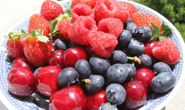 istock Fresh fruits, detox 1321475373