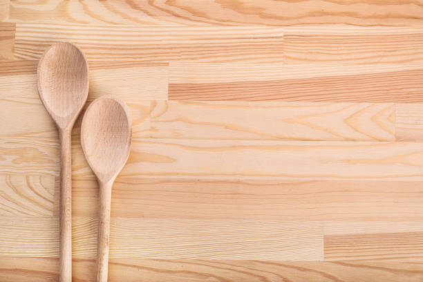 istock Kitchen appliances on wooden table 1321477784
