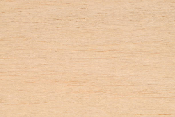 textura de madera contrachapada con patrón de madera natural, lámina de madera contrachapada. - plywood wood grain panel birch fotografías e imágenes de stock