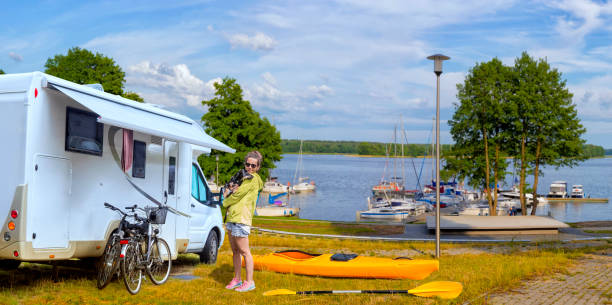 istock Holidays in Poland - active rest by the lake 1321494450
