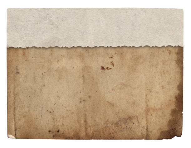 istock Old vintage texture retro paper with burned edges, stains and scratches background 1321494452