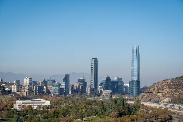 istock Santiago de Chile on an autumn morning 1321498024