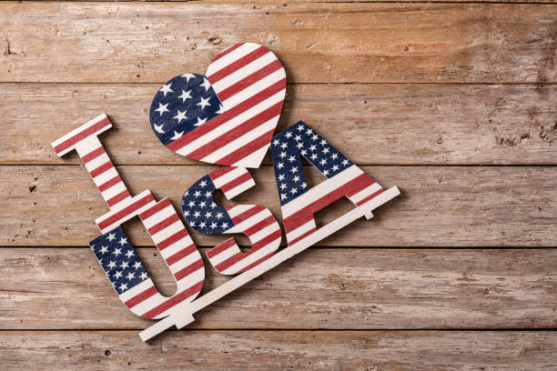 istock I love USA and stars ornament 1321498954