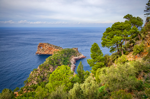 Península de Sa Foradada en la Sierra de Tramontana cerca de Son Marroig - Islas Baleares Mallorca / España photo