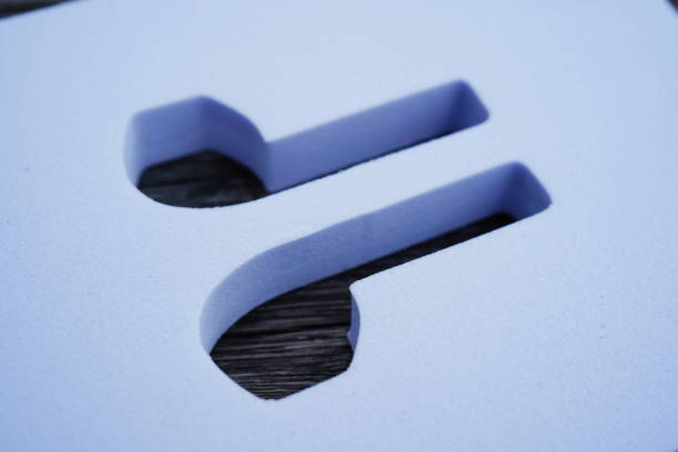 istock Soft foam packing sheet for wireless headphones 1321507292