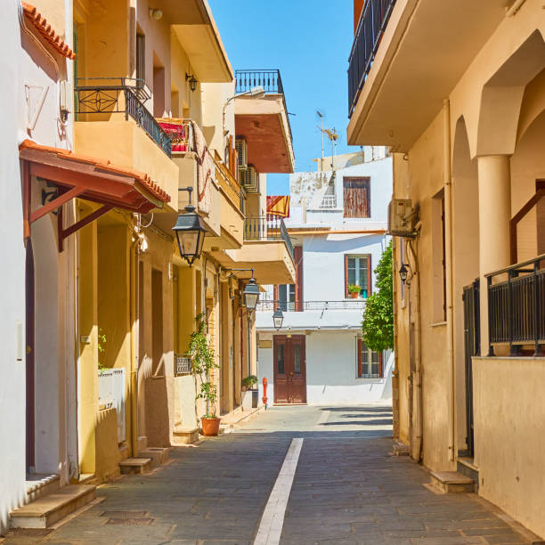 istock Street in Rethimno in Crete 1321533977