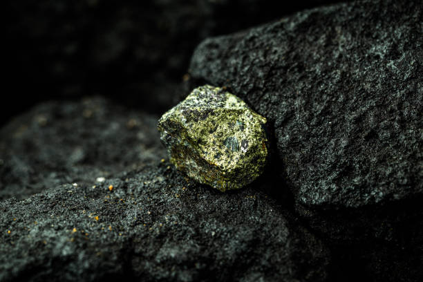 istock chalcopyrite ore, copper ore, mineral extraction 1321535515