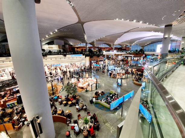 flughafen istanbul - wiedenmeier istanbul stock-fotos und bilder