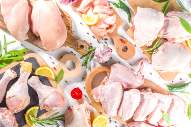 istock Various raw chicken meat portions 1321541586