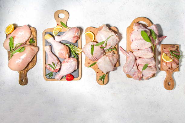 istock Various raw chicken meat portions 1321541613