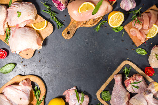 istock Various raw chicken meat portions 1321541938
