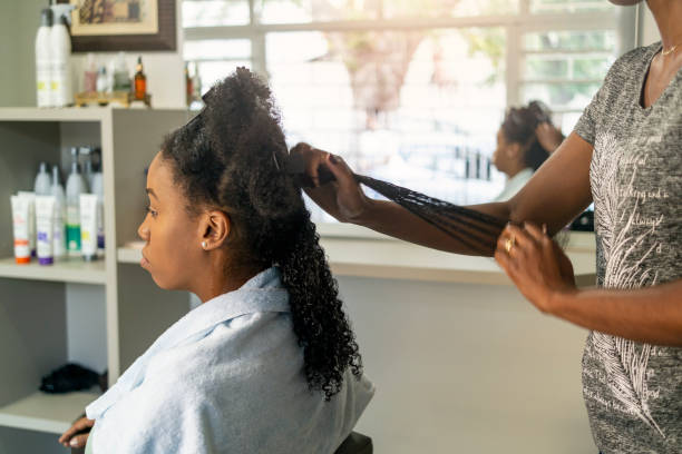 istock Hair stylist in Brazil. 1321546578