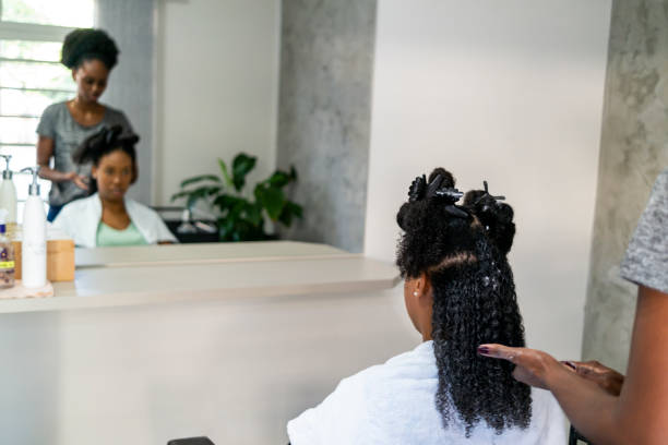 istock Hair stylist in Brazil. 1321546796