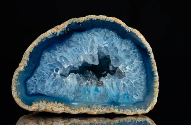 istock Cross-section of natural stone. 1321548449