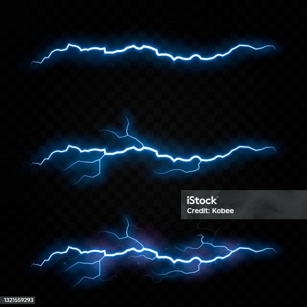Vektorblitz Blitz Png Gewitter Beleuchtung Naturphänomen Lichteffekt Png Stock Vektor Art und mehr Bilder von Gewitterblitz