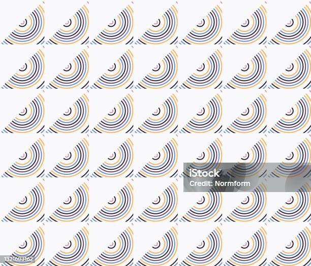 Simple Geometric Pattern Design With Basic Geometry Forms Stock ...